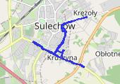 Trasa z dnia 2014-11-13 18:17 - mapa trasy gps - bieganie