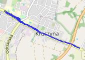 Trasa z dnia 2014-10-27 18:44 - mapa trasy gps - bieganie
