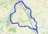Trasa z dnia 2018-06-03 20:19 - mapa trasy gps - rower trekkingowy