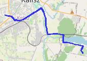 Trasa z dnia 2013-07-06 17:30 - mapa trasy gps - rower szosowy