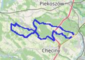 Trasa z dnia 2018-05-27 20:11 - mapa trasy gps - rower górski