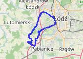 Trasa z dnia 2013-07-06 18:44 - mapa trasy gps - rower szosowy