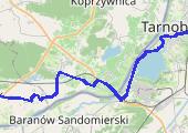 Trasa z dnia 2013-07-06 18:54 - mapa trasy gps - rower szosowy