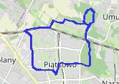 Trasa z dnia 2018-06-05 11:42 - mapa trasy gps - bieganie