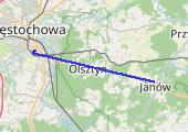 Trasa z dnia 2018-06-05 16:45 - mapa trasy gps - marsz