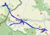Trasa z dnia 2013-07-06 21:03 - mapa trasy gps - rower szosowy