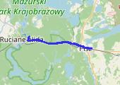 Trasa z dnia 2013-07-06 21:12 - mapa trasy gps - rower szosowy