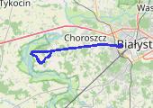 Trasa z dnia 2018-05-27 18:50 - mapa trasy gps - rower trekkingowy