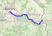 Trasa z dnia 2013-07-06 17:00 - mapa trasy gps - rower szosowy