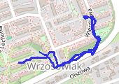 Trasa z dnia 2018-06-06 21:25 - mapa trasy gps - marsz