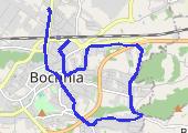 Trasa z dnia 2013-07-06 22:46 - mapa trasy gps - rower szosowy