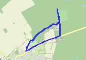 Trasa z dnia 2018-06-09 21:19 - mapa trasy gps - rower trekkingowy