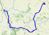 Trasa z dnia 2018-06-09 18:29 - mapa trasy gps - rower trekkingowy