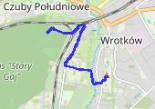 rowerem na zawody - mapa trasy gps - rower trekkingowy