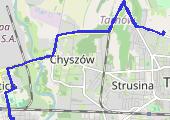 Trasa z dnia 2018-06-12 07:52 - mapa trasy gps - rower miejski
