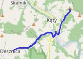 Grzywacka - mapa trasy gps - marsz
