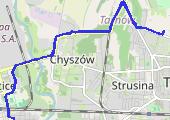Trasa z dnia 2018-06-13 16:27 - mapa trasy gps - rower miejski