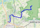 Trasa z dnia 2013-07-07 14:43 - mapa trasy gps - rower górski