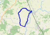 Trasa z dnia 2018-06-13 20:03 - mapa trasy gps - rower trekkingowy