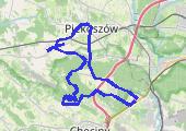 Trasa z dnia 2018-06-09 14:14 - mapa trasy gps - rower górski
