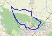 Trasa z dnia 2018-06-17 07:32 - mapa trasy gps - bieganie