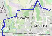 Trasa z dnia 2018-06-22 16:27 - mapa trasy gps - rower miejski