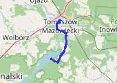 TM - Karolinów - mapa trasy gps - rower górski