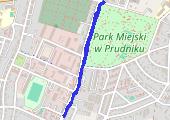 Trasa z dnia 2018-06-24 17:25 - mapa trasy gps - marsz