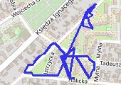Trasa z dnia 2012-05-10 20:57 - mapa trasy gps - marsz