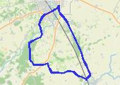 Trasa z dnia 2018-06-27 18:13 - mapa trasy gps - rower trekkingowy