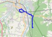 Trasa z dnia 2018-06-27 21:14 - mapa trasy gps - rower szosowy