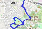 Trasa z dnia 2018-06-27 21:31 - mapa trasy gps - bieganie