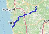 Trasa z dnia 2018-06-29 19:40 - mapa trasy gps - rower szosowy