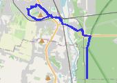 Trasa z dnia 2018-06-29 21:05 - mapa trasy gps - rower szosowy