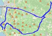 Trasa z dnia 2018-07-02 19:19 - mapa trasy gps - rower szosowy