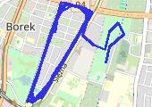 Trasa z dnia 2017-12-26 11:07 - mapa trasy gps - bieganie