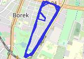 Trasa z dnia 2017-11-23 20:41 - mapa trasy gps - bieganie