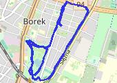 Trasa z dnia 2017-03-26 12:47 - mapa trasy gps - bieganie