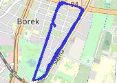 Trasa z dnia 2017-03-12 10:29 - mapa trasy gps - bieganie