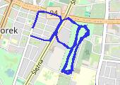 Trasa z dnia 2017-02-19 11:48 - mapa trasy gps - bieganie