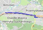 Trasa z dnia 2018-07-04 05:47 - mapa trasy gps - rower trekkingowy