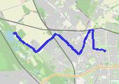 Trasa z dnia 2018-07-04 17:02 - mapa trasy gps - rower trekkingowy