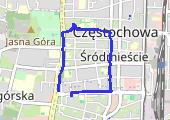 Trasa z dnia 2018-07-05 21:39 - mapa trasy gps - spacer