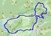 Trasa z dnia 2018-07-06 17:52 - mapa trasy gps - rower szosowy