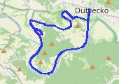 Trasa z dnia 2013-07-07 19:28 - mapa trasy gps - rower trekkingowy