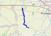 Trasa z dnia 2013-06-30 18:08 - mapa trasy gps - rower trekkingowy