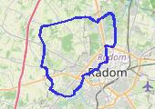 Trasa z dnia 2018-07-07 19:41 - mapa trasy gps - rower górski