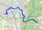 Trasa z dnia 2018-07-08 13:21 - mapa trasy gps - rower szosowy