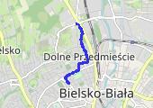 2018-06-05B_Marsz_Bielsko - mapa trasy gps - marsz