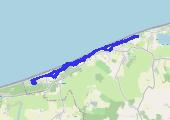 Trasa z dnia 2018-07-08 13:11 - mapa trasy gps - bieganie